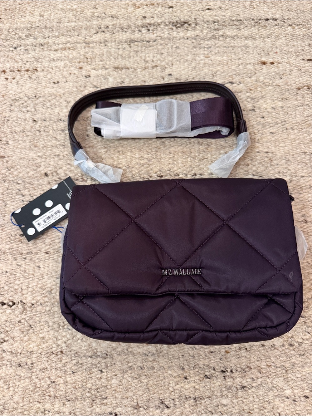 NWT MZ WALLACE Madison Flap Crossbody Bag